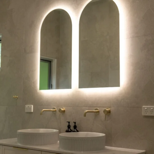 MS Bathroom Innovations Ensuite Bathroom Double Basin